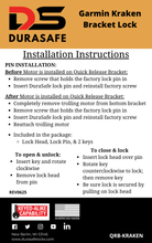 Load image into Gallery viewer, Garmin Kraken Bracket Lock