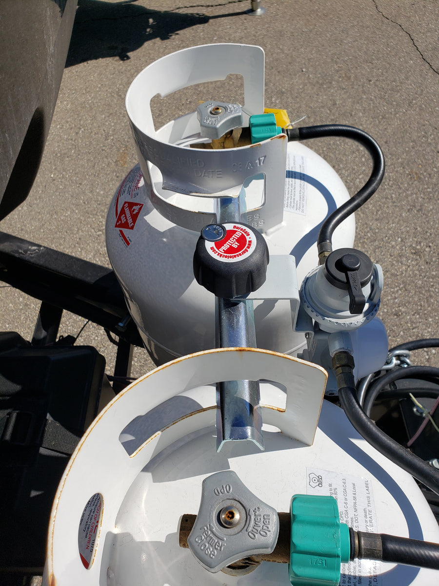 Dual Tank Propane Lock – DuraSafe